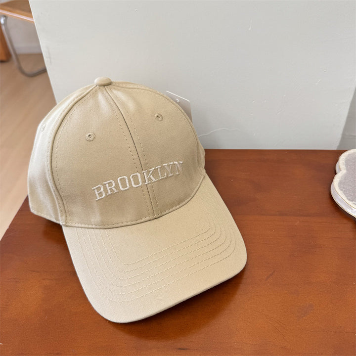 Men's Casual Embroidered Cotton Baseball Cap Bowlift