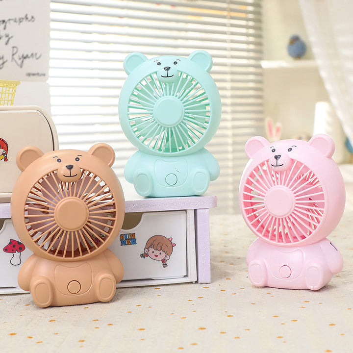 Ladies USB table fan in bear design Bowlift