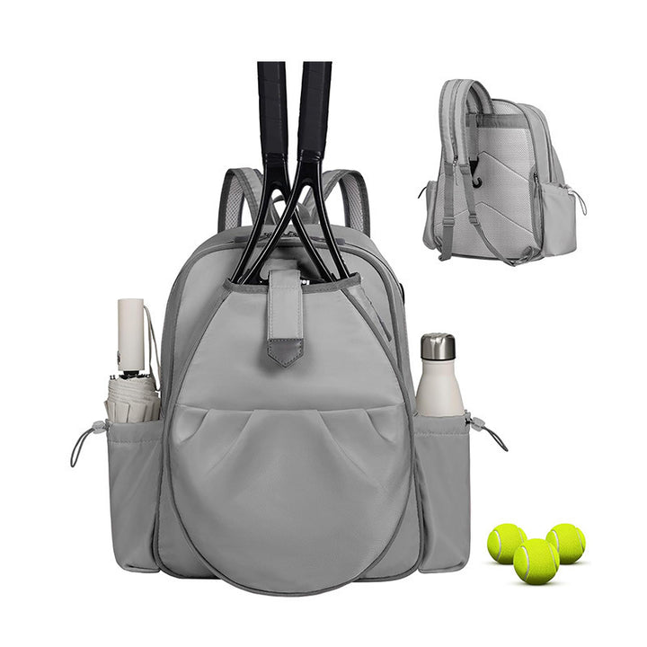 Multi-Compartment Tennis Racket Backpack Bowlift