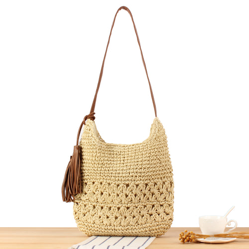 Shoulder bag in elegant macrame design Bowlift