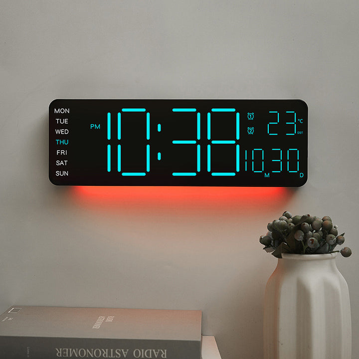 Digital Multifunction Alarm Clock with Large Display Bowlift