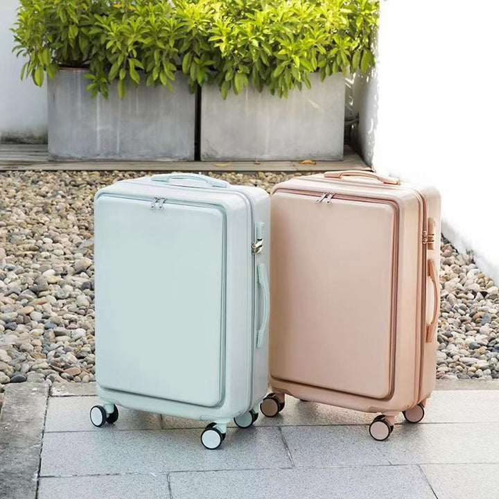 Lightweight Hard-Shell Carry-On Suitcase Bowlift