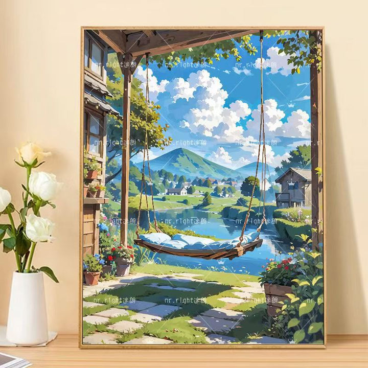 Scenic Landscape Art Print Bowlift