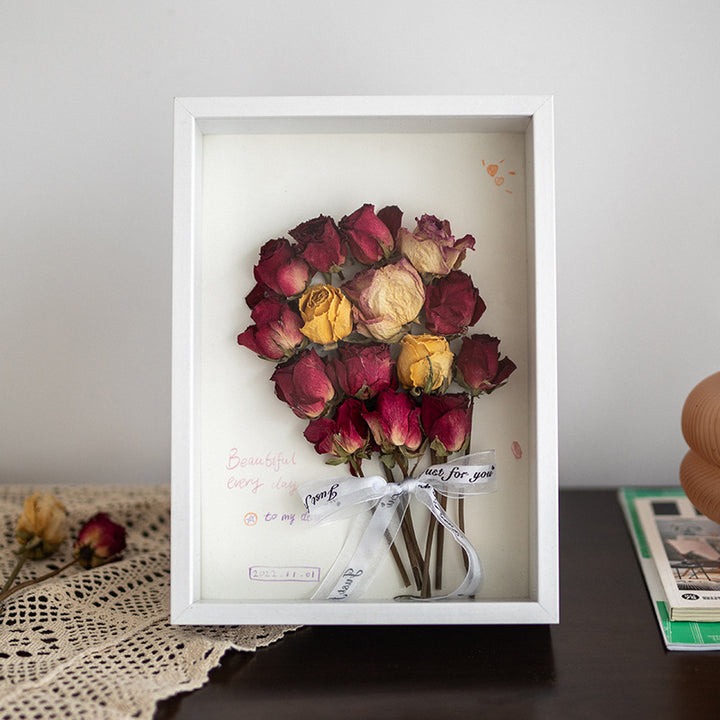 Preserved Flower Shadow Box Frame