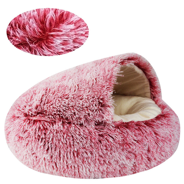 Cozy Soft  Hideaway  Dog Bed