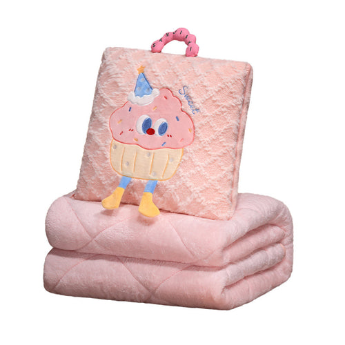 Plush pillow with cute cupcake design Bowlift