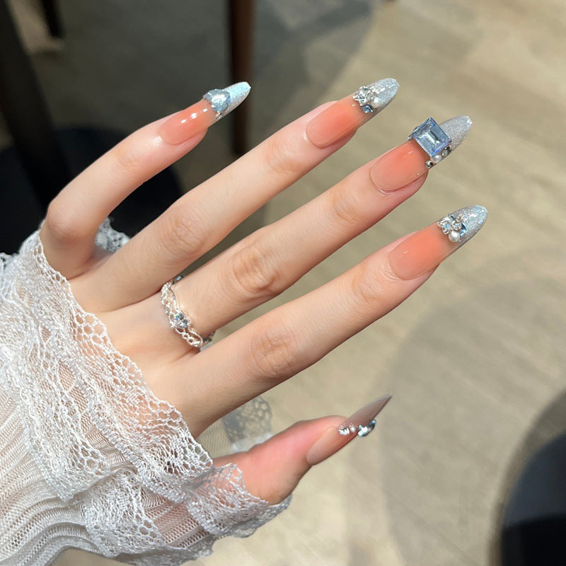 Artistic Nail Design with Decorative Elements Bowlift