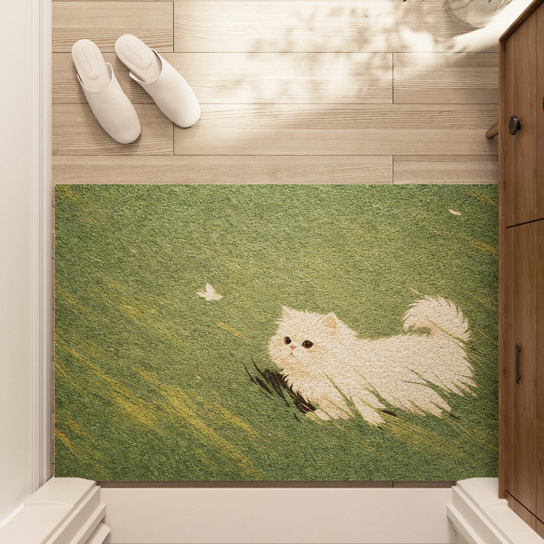 Corgi-Themed Floor Mat