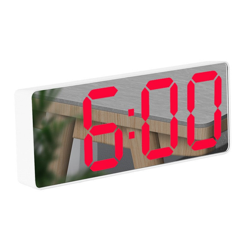 Digital Alarm Clock with Large LED Display Bowlift