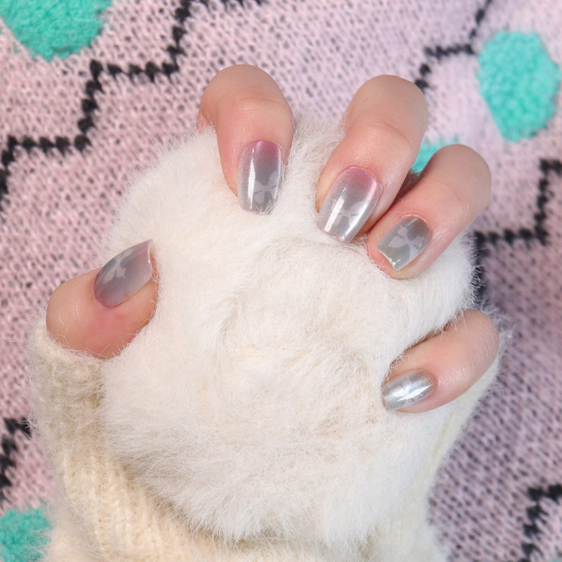 Gradient Ombre Press-On Nails Bowlift