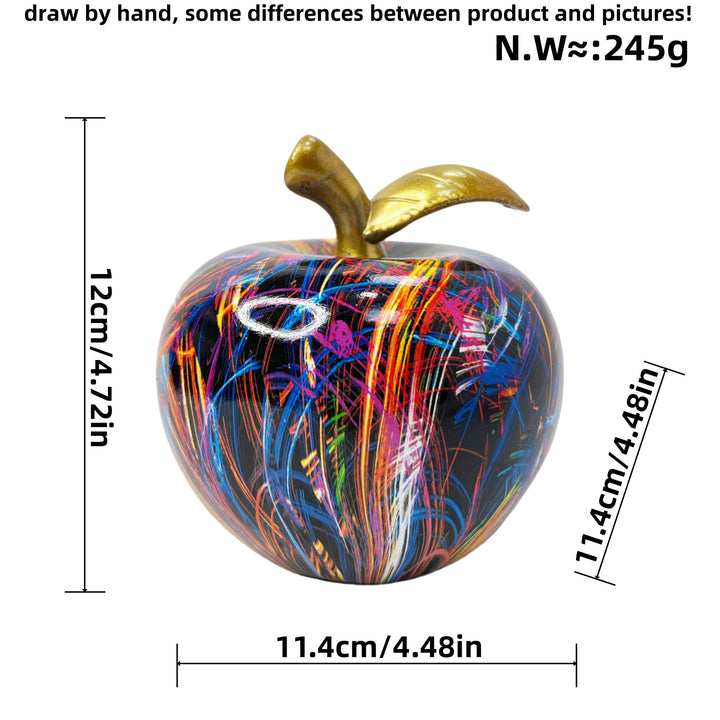 Decorative apple figure with artistic design Bowlift