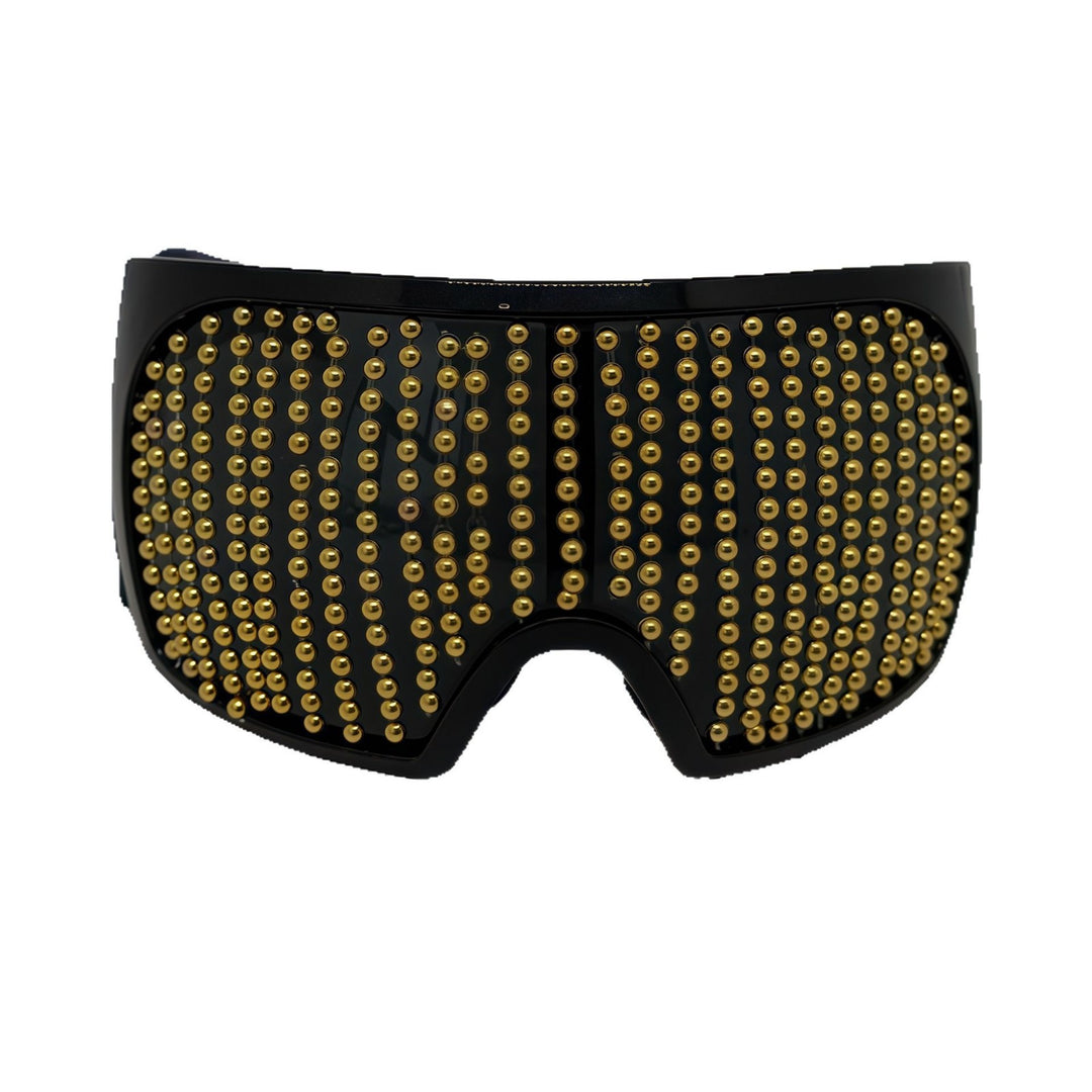 Ladies fashionable ski goggles with rhinestone-encrusted frame Bowlift
