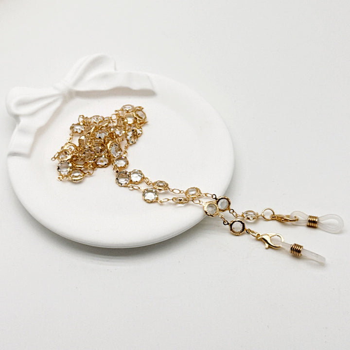 Crystal Chain Eyewear Holder Bowlift
