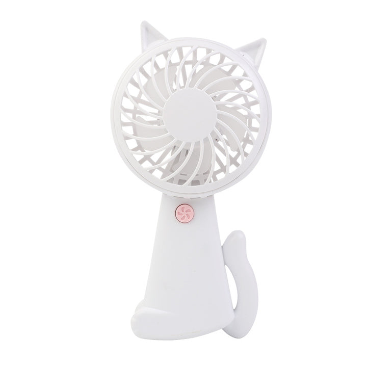 Women Portable Cat Ears Fan Bowlift