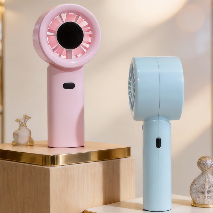 Women Portable USB Hand Fan with Ergonomic Design Bowlift
