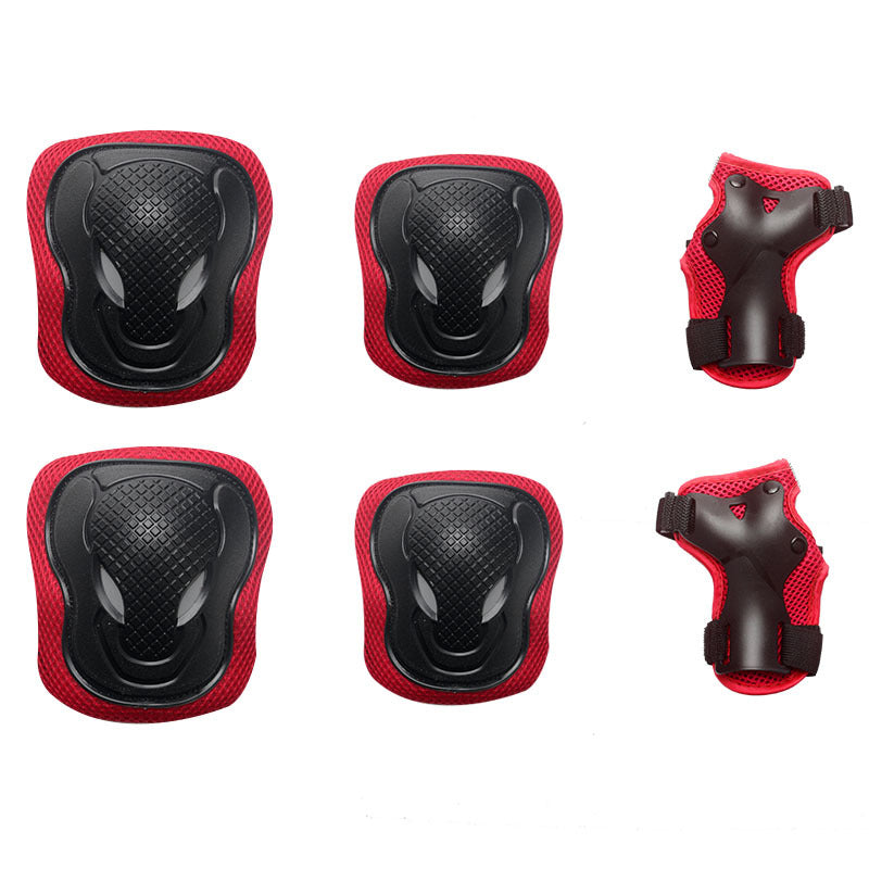 Impact-Resistant Skate Protective Pad Set Knee Elbow Wrist Bowlift