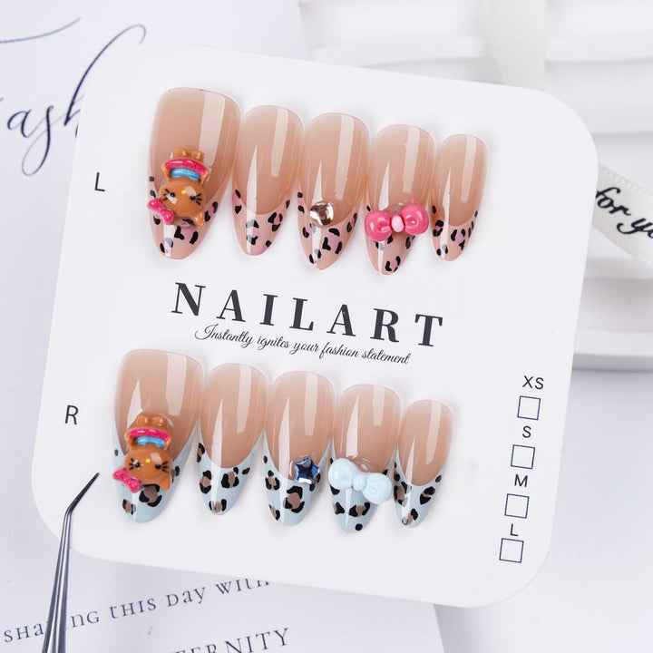 Creative Thematic Press-On Nail Set Bowlift