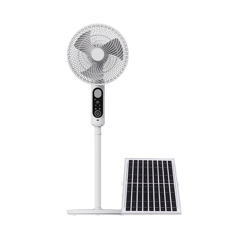 Ladies Multifunctional Solar and USB Stand Fan Bowlift