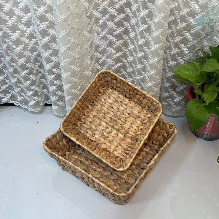 Square Woven Storage Basket Bowlift