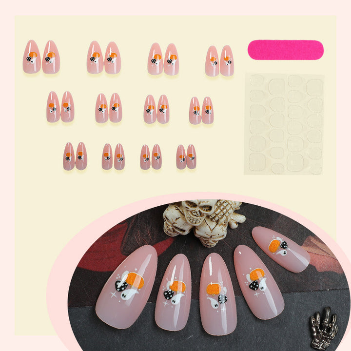 Creative Cartoon Design Press-On Nails Bowlift