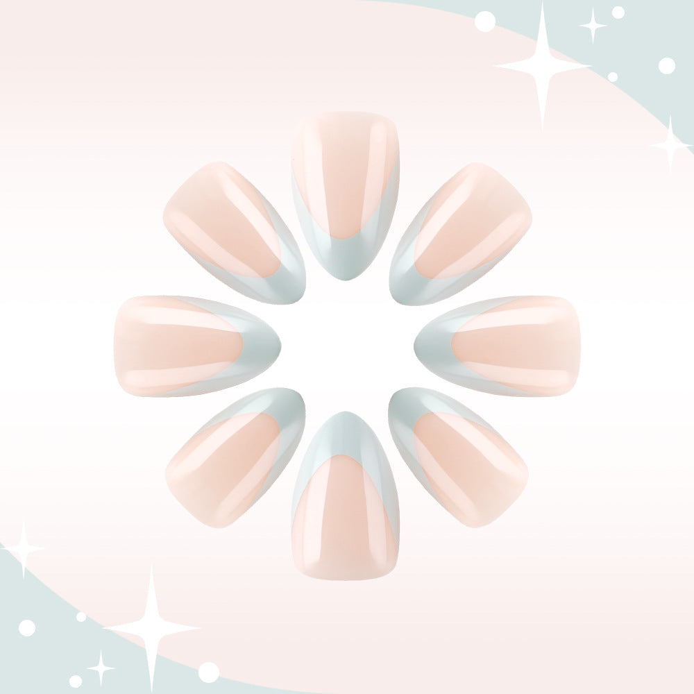 French Tip Elegant Gel Nail Design Bowlift