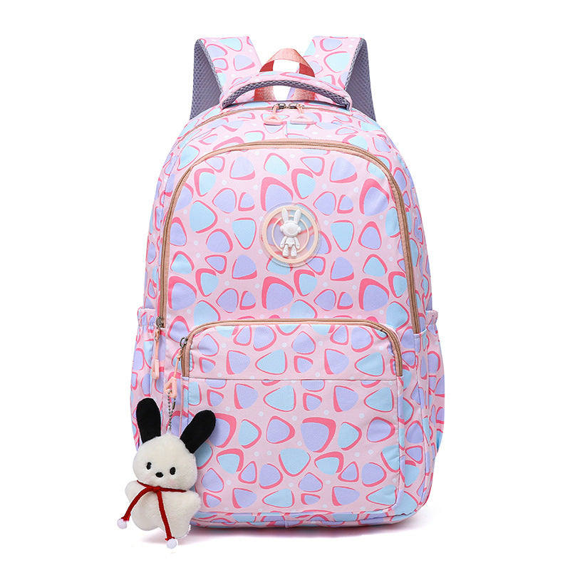 Cheerful school backpack with unique patterns and practical compartments Bowlift