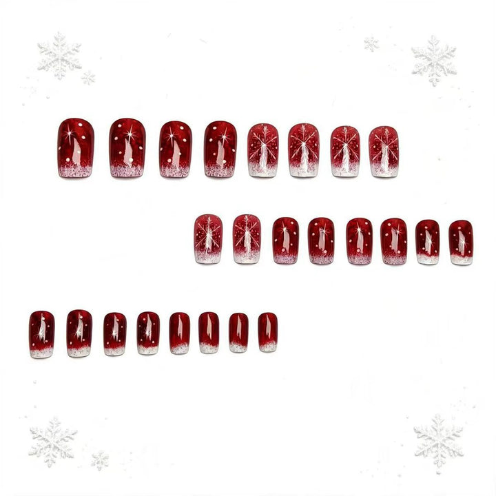 Creative Winter Art Nails Bowlift
