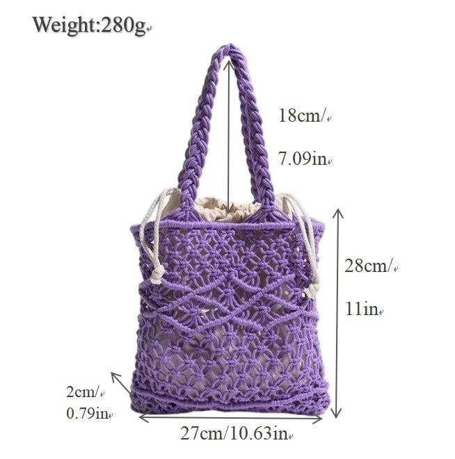 Macrame Shopping Bag Bowlift