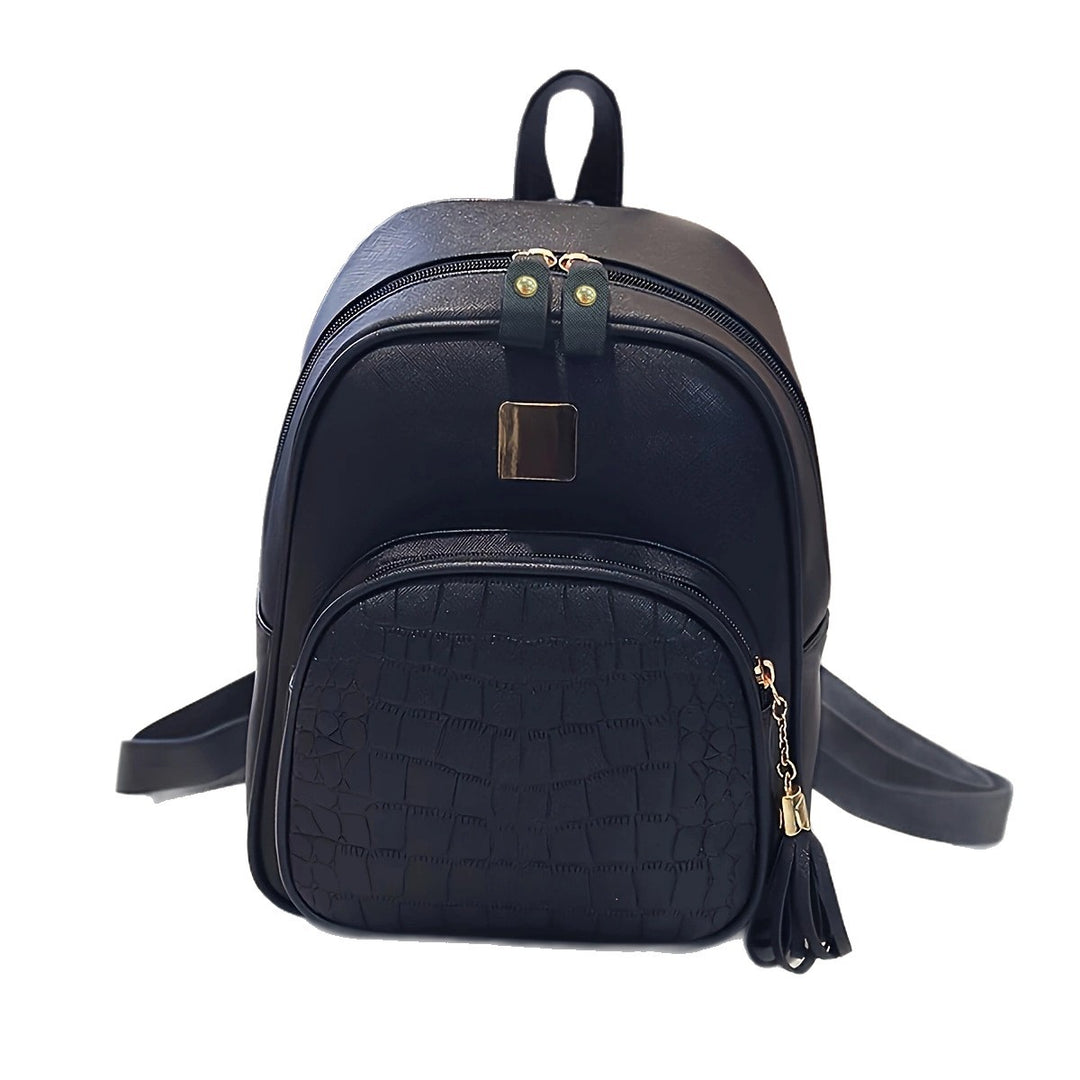Fashionable backpack with structured material Bowlift