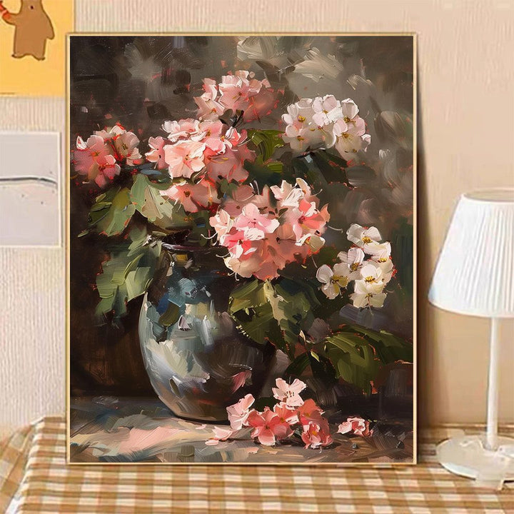 Artistic Floral Still Life Canvas Art Bowlift