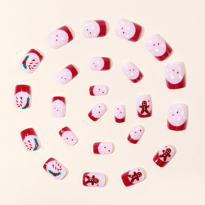 Festive Holiday-Themed Nails Bowlift