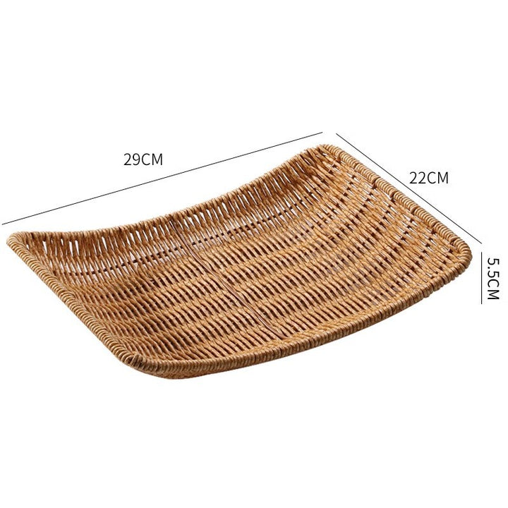 Decorative Woven Tray Bowlift
