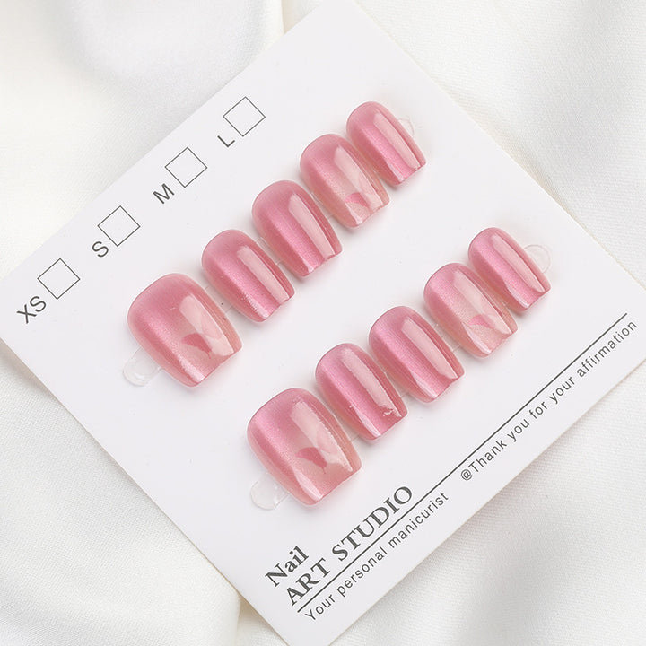 Stylish Press-On Nail Set Bowlift