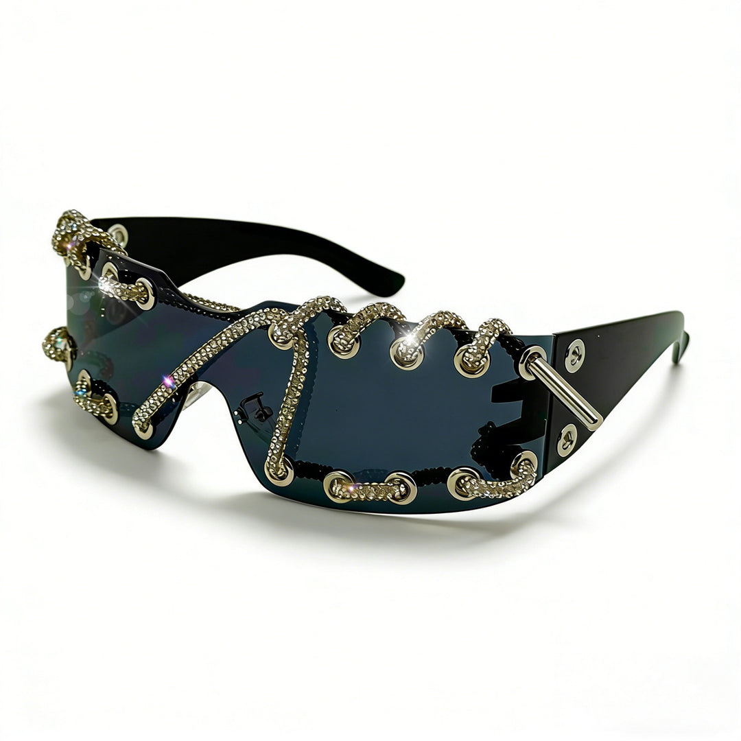 Women's sunglasses with unique lacing design Bowlift