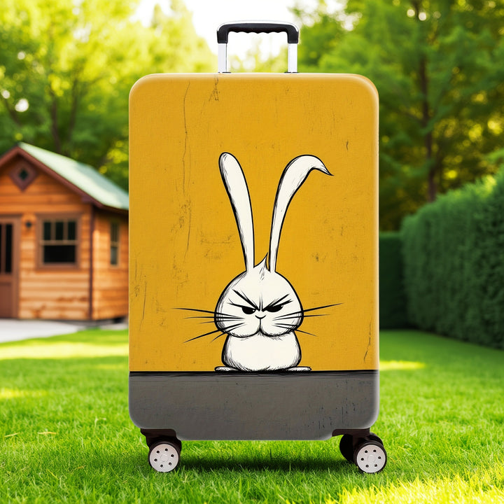 Cartoon Bull Design Hard Shell Suitcase Bowlift