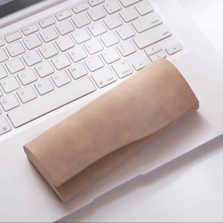 Suede Hard-Shell Foldable Glasses Case Bowlift