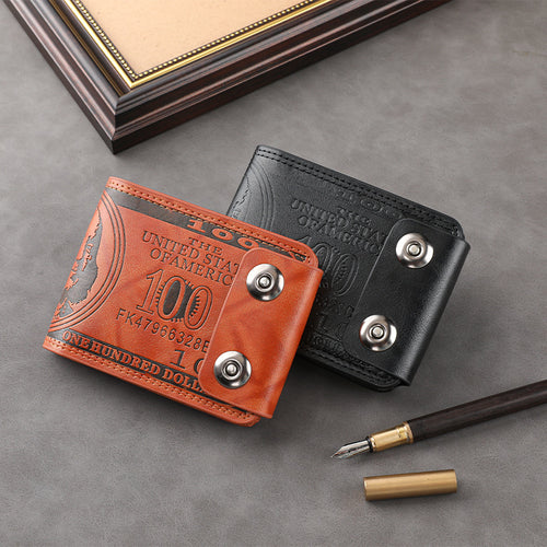 Artistic Leather Money Clip Wallet Bowlift
