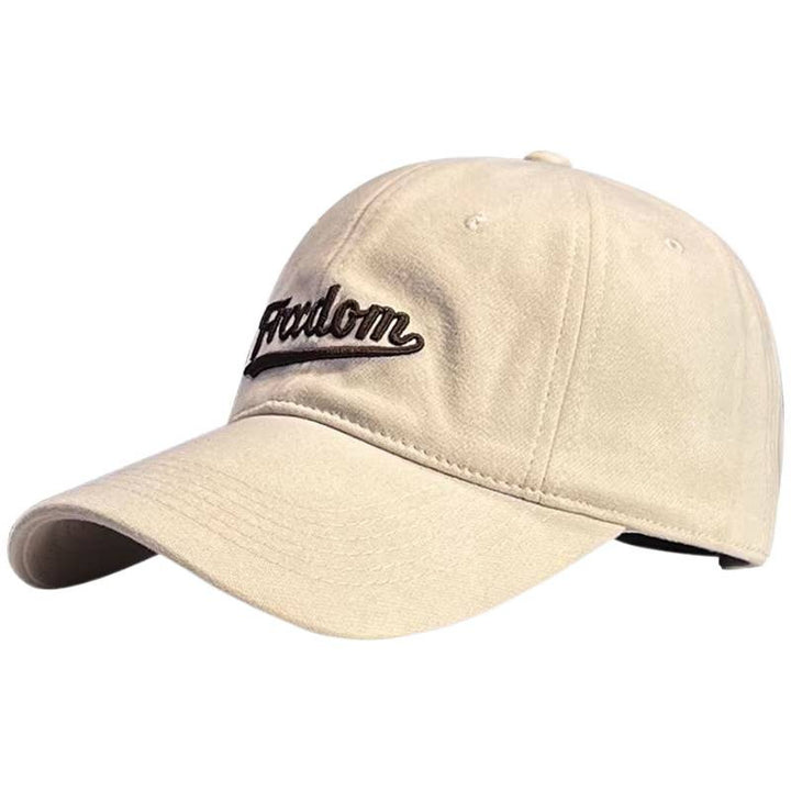 Men's Casual Freedom Embroidered Baseball Cap Bowlift