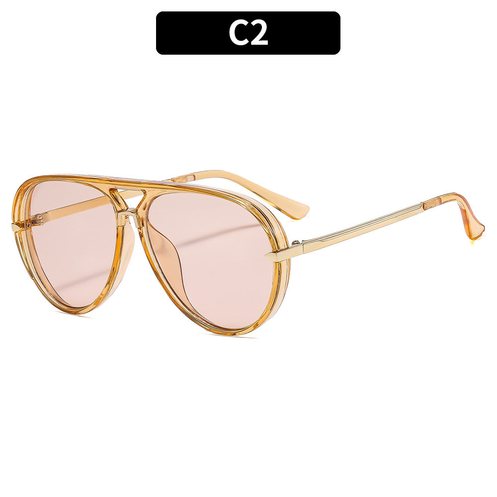 Retro Aviator Sunglasses