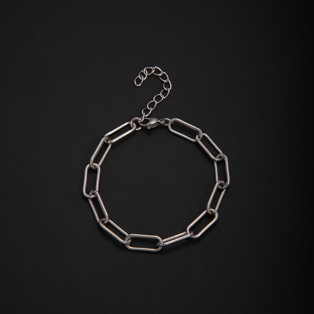 Textured Chain Link Bracelet Bowlift