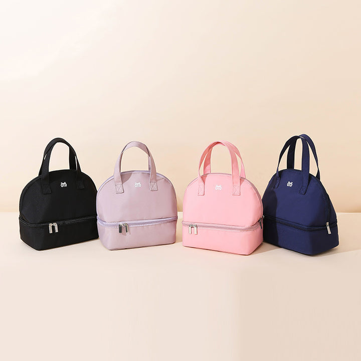 Women's insulated cooler bag with practical double zip design Bowlift