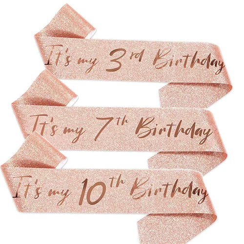 Ladies Festive 10th Birthday Decoration Ribbon Bowlift