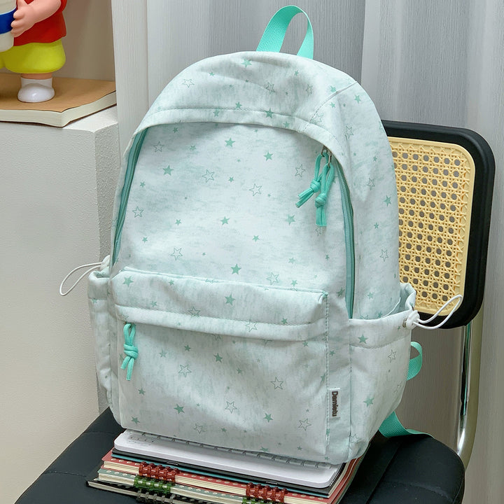 Star Pattern Backpack Bowlift