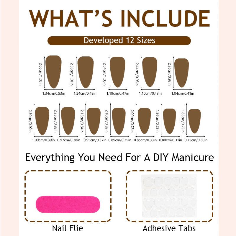 Creative nail set with leopard design and glitter accents Bowlift