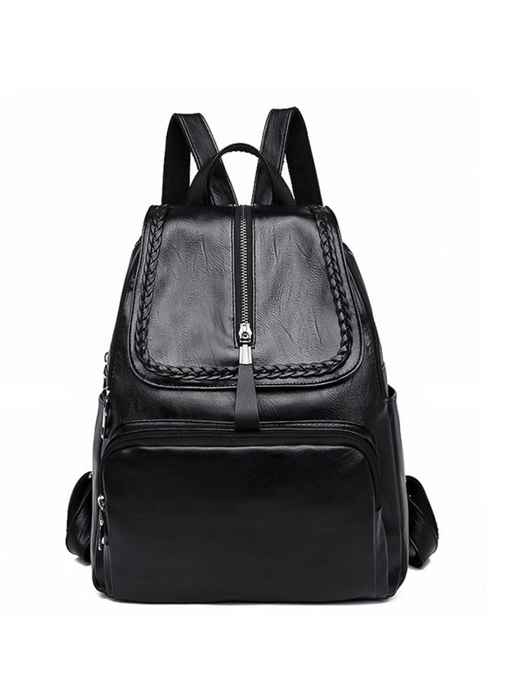WoStylish Leather Backpack Bowlift