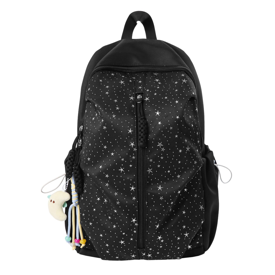 Stylish Star-Patterned Backpack Bowlift