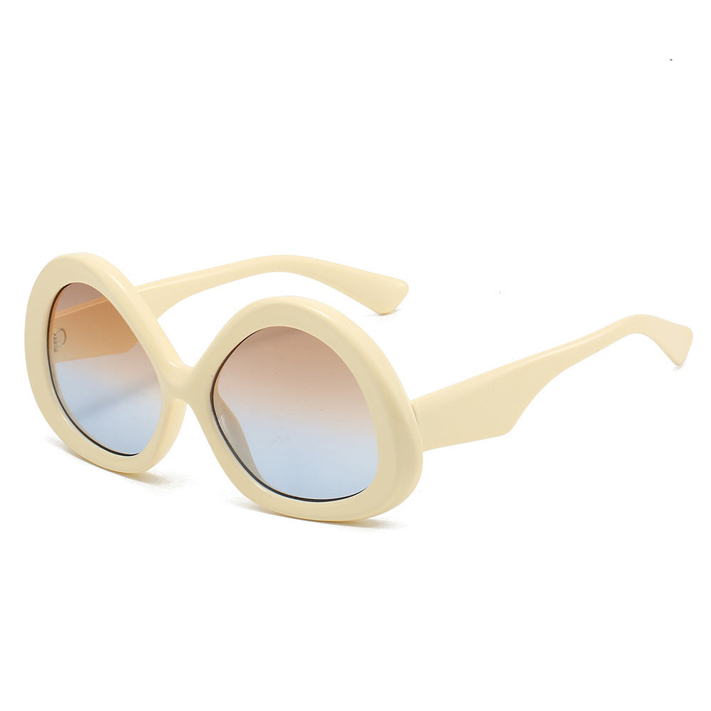 Oversized Retro-Inspired Butterfly Sunglasses Bowlift