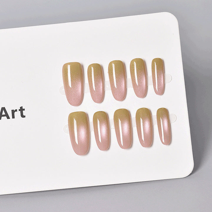 Glamorous Ombre Press-On Nail Extensions Bowlift