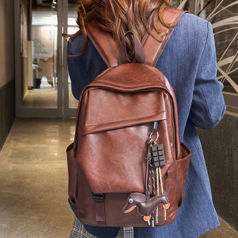 Minimalist Leather Backpack Bowlift