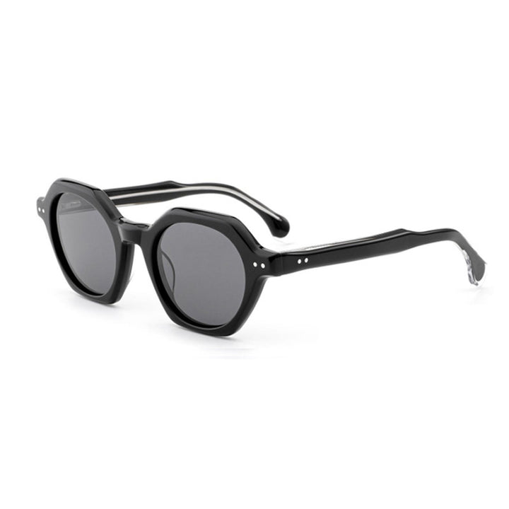 Women's sunglasses in stylish, hexagonal design with sturdy frame and UV protection Bowlift